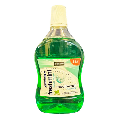 SenenceFresh Total Freshmint Ополаскиватель для рта 1л 