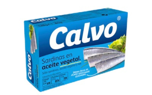Calvo Сардины в подсолнечном масле 120г