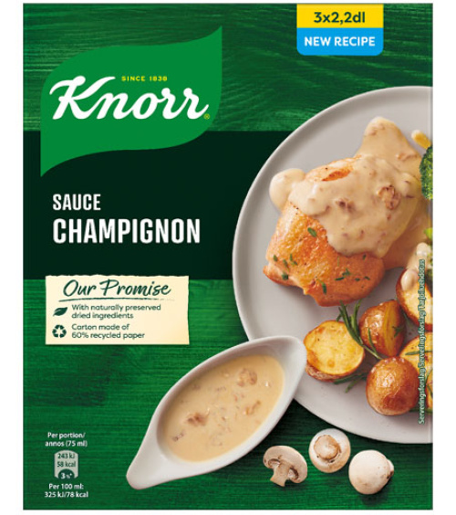 Сухая смесь для грибного соуса Knorr 3×36 г 