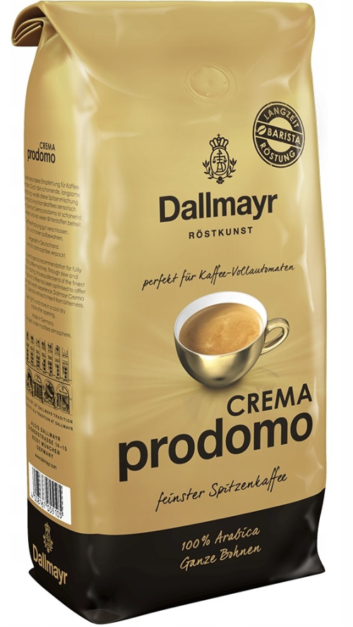Dallmayr crema prodomo зерновой кофе 1 кг 