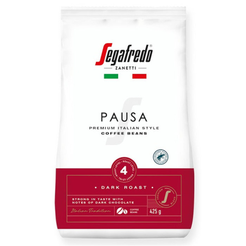 Кофе в зёрнах Segafredo Pausa RFA, 425 г