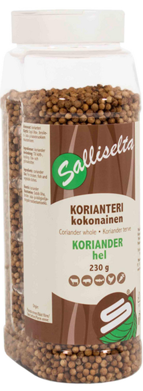 Цельный кориандр от Sallinen, 230 г 