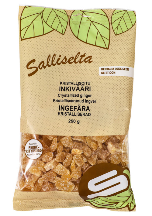 Sallinen Кристаллизованный имбирь 250 г 