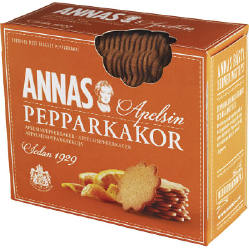 Имбирное печенье Annas с апельсином, 300 г 