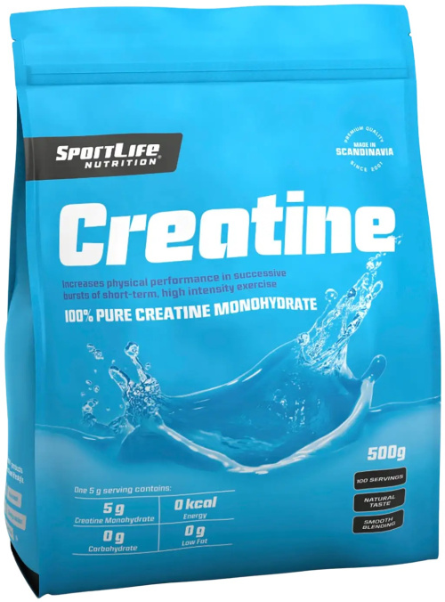 SportLife Nutrition Креатин 500 г Креатин моногидрат 