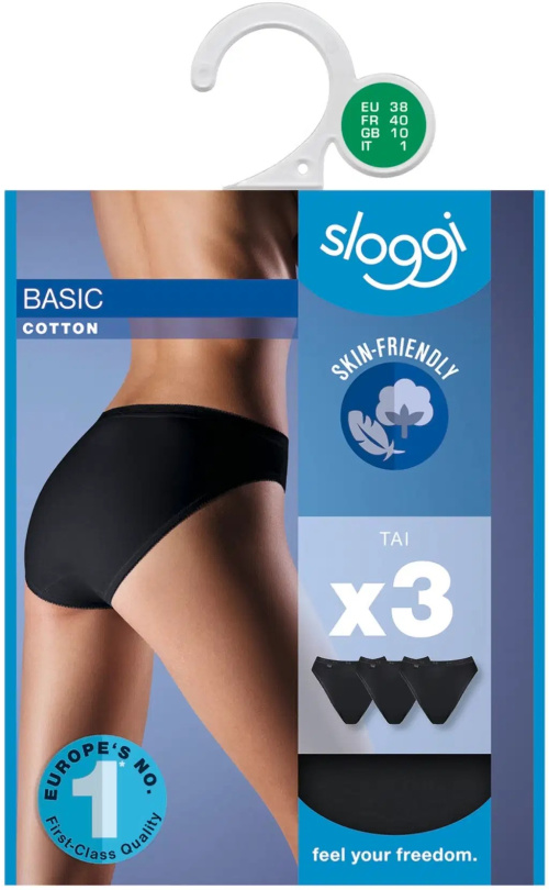 Женские трусики Sloggi Tai Basic, набор из 3 штук 