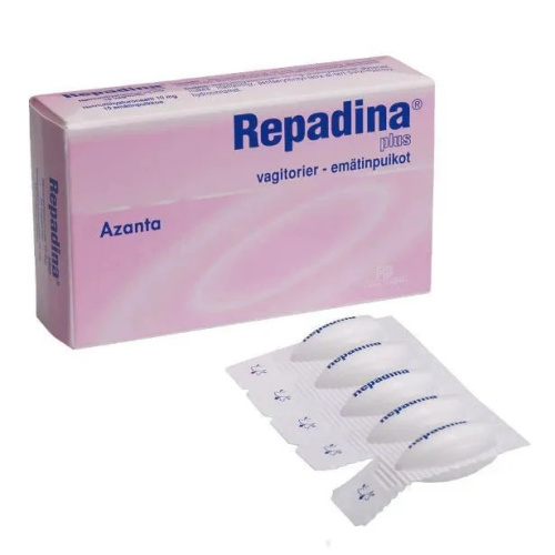 Repadina Plus — вагинальные суппозитории, разработанные для восстановления и поддержания нормального увлажнения влагалищных слизистых. 