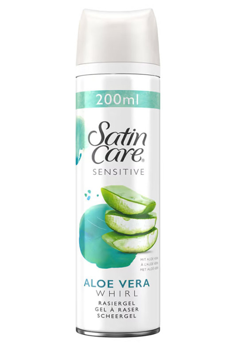 Gillette Women Satin Care Гель для бритья 200мл 