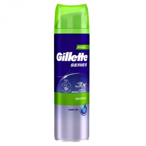 Gillette Series Sensitive гель для бритья 200 мл