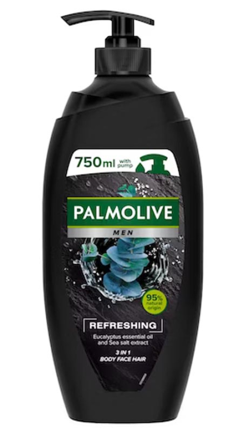 Palmolive Naturals Men Гель для душа 3 в 1 750мл 