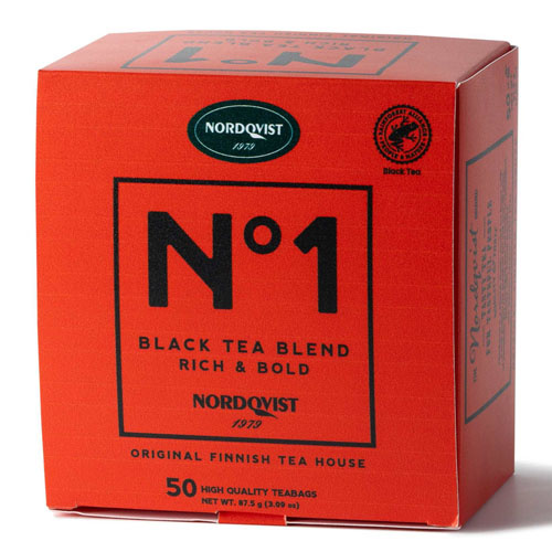 Nordqvist Blend No 1 Чёрный чай в пакетиках 50 шт