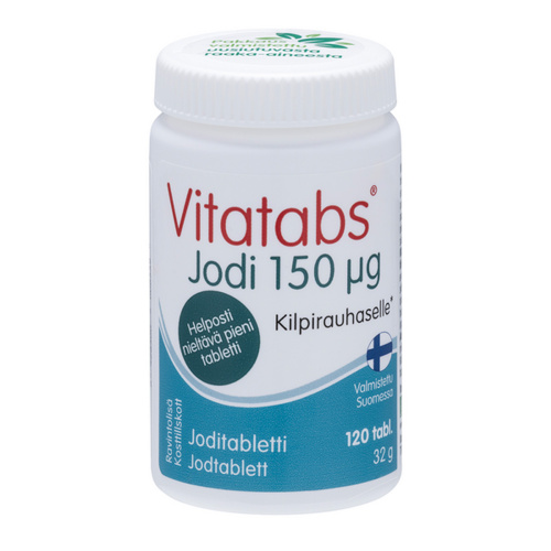 Vitatabs витамин с йодиумом 120 таблеток 