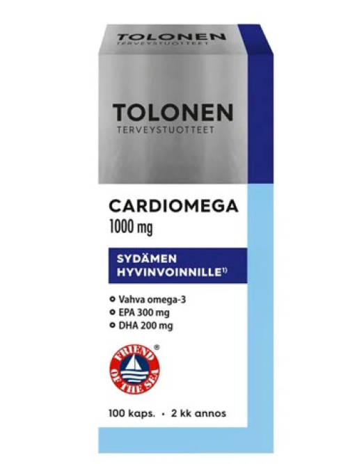 Tolonen Кардиомега 1000 мг, 100 капс