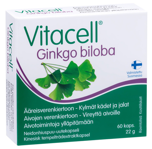 Vitacell Гинкго Билоба, 60 капсул