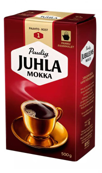 Paulig Juhla Mokka &#1050;&#1086;&#1092;&#1077; &#1084;&#1086;&#1083;&#1086;&#1090;&#1099;&#1081; 500 &#1075;