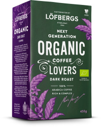 Löfbergs Органический фильтрованный кофе темный 450г