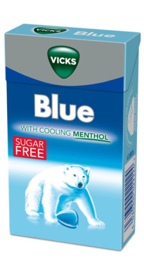 Vicks Blue &#1083;&#1077;&#1076;&#1077;&#1085;&#1094;&#1099; &#1076;&#1083;&#1103; &#1075;&#1086;&#1088;&#1083;&#1072; 40 &#1075; &#1073;&#1077;&#1079; &#1089;&#1072;&#1093;&#1072;&#1088;&#1072;&#160;
