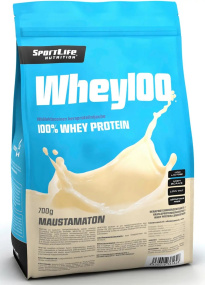 SportLife NutritionSportLife Nutrition Whey100 700g Неароматизированный сывороточный протеиновый порошок 
