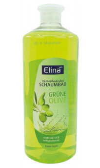 Elina Пена для ванн Green Olive 1 л 
