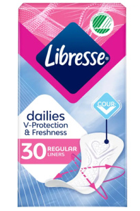 Libresse Regular &#1077;&#1078;&#1077;&#1076;&#1085;&#1077;&#1074;&#1085;&#1099;&#1077; &#1087;&#1088;&#1086;&#1082;&#1083;&#1072;&#1076;&#1082;&#1080; 30 &#1096;&#1090;
