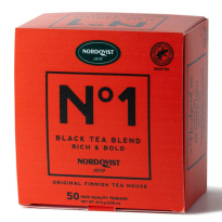Nordqvist Blend No 1 &#1063;&#1105;&#1088;&#1085;&#1099;&#1081; &#1095;&#1072;&#1081; &#1074; &#1087;&#1072;&#1082;&#1077;&#1090;&#1080;&#1082;&#1072;&#1093; 50 &#1096;&#1090;