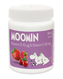 Moomin &#1042;&#1080;&#1090;&#1072;&#1084;&#1080;&#1085;&#1099; C+D &#1089; &#1103;&#1075;&#1086;&#1076;&#1085;&#1099;&#1084; &#1074;&#1082;&#1091;&#1089;&#1086;&#1084;, &#1078;&#1077;&#1074;&#1072;&#1090;&#1077;&#1083;&#1100;&#1085;&#1099;&#1077; &#1090;&#1072;&#1073;&#1083;&#1077;&#1090;&#1082;&#1080; 100 &#1096;&#1090;