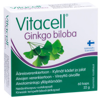 Vitacell Гинкго Билоба, 60 капсул
