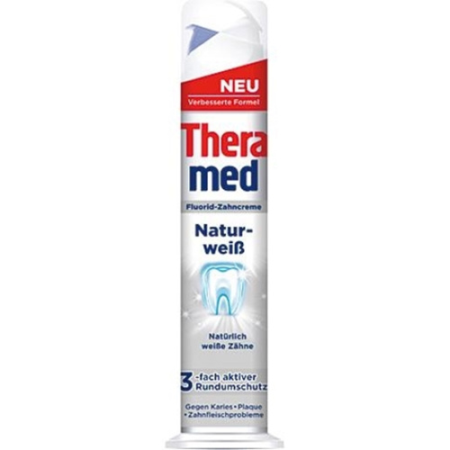 Theramed Natural White Pump Зубная паста 100 мл