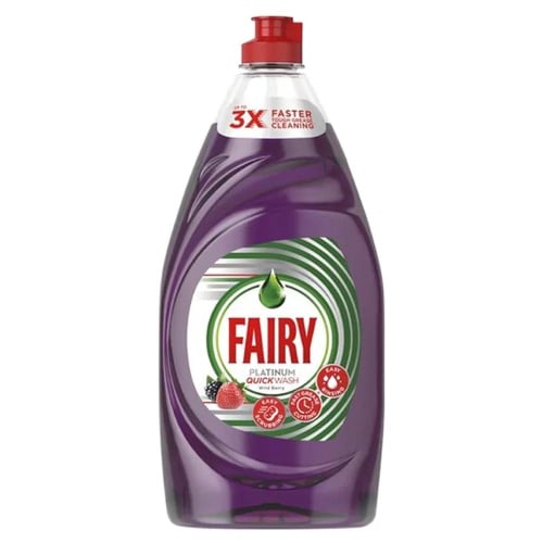 FAIRY Platinum Quick Wash Жидкость для мытья посуды 820мл 