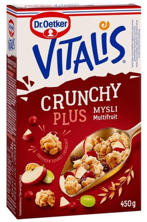 Vitalis Crunchy multifruit 450g