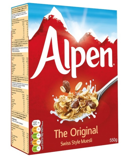 Alpen Original Мюсли 550гр.