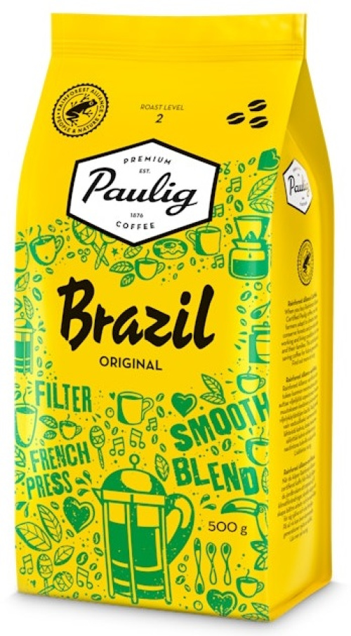 Paulig Brazil papukahvi 500g