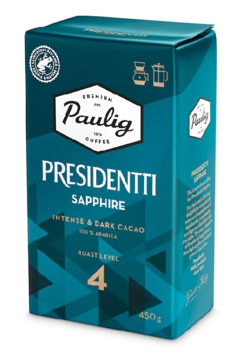 Presidentti Sapphire Кофе молотый 450г