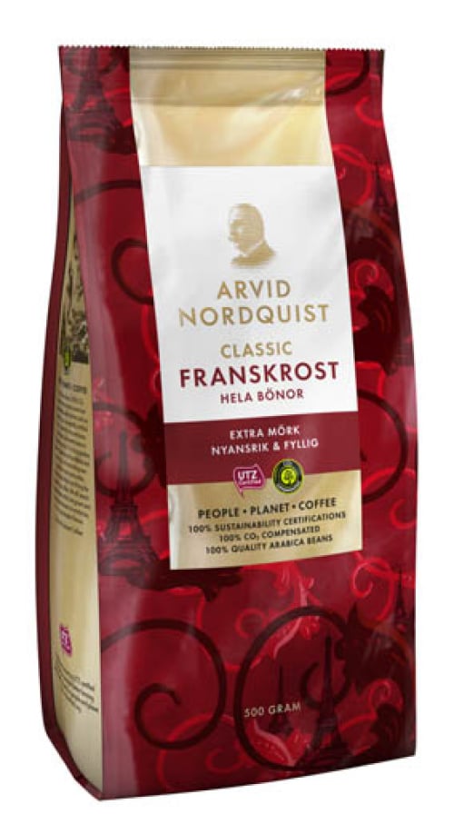 Arvid Classic Franskrost Кофе в зернах 500 г