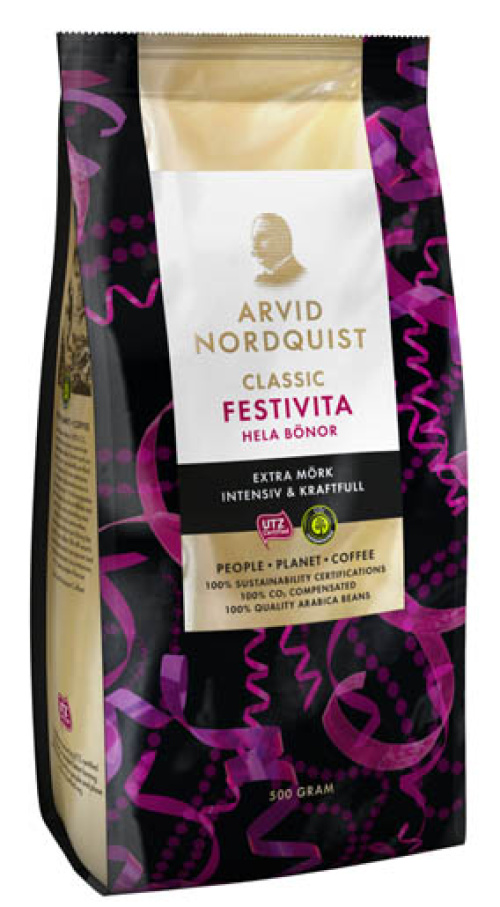 Arvid Nordquist Classic Festivita Кофе в зернах 500гр.