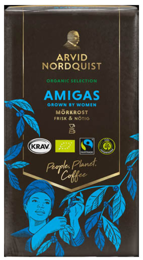 Arvid Nordquist Amigas Молотый кофе 450г  