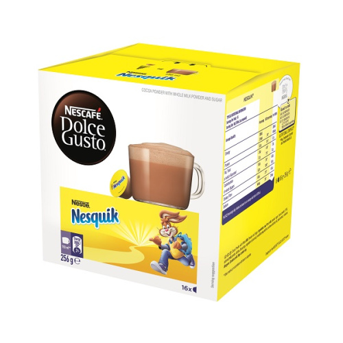 Nescafe Dolce Gusto Nesquik горячий шоколад в капсулах 16 капсул