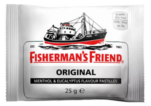 FISHERMAN'S FRIEND Леденцы без сахара Ментол и Эвкалипт, 25гр.