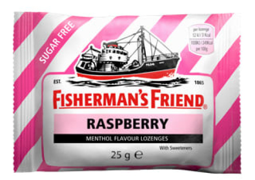 Fisherman's friend малина без сахара 25гр.