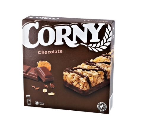 Corny Snack Bar Злаковый батончик с шоколадом 150 г