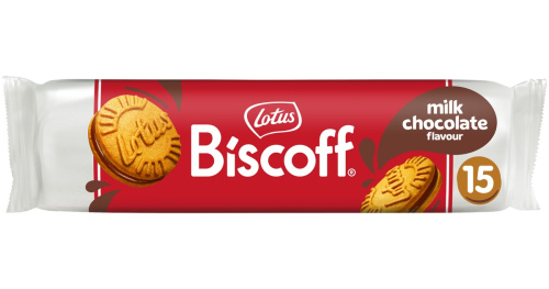 Lotus Biscoff Печенье с начинкой молочный шоколад 150г 