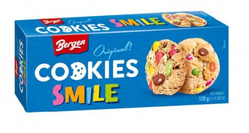 Bergen Smile Печенье 130g 