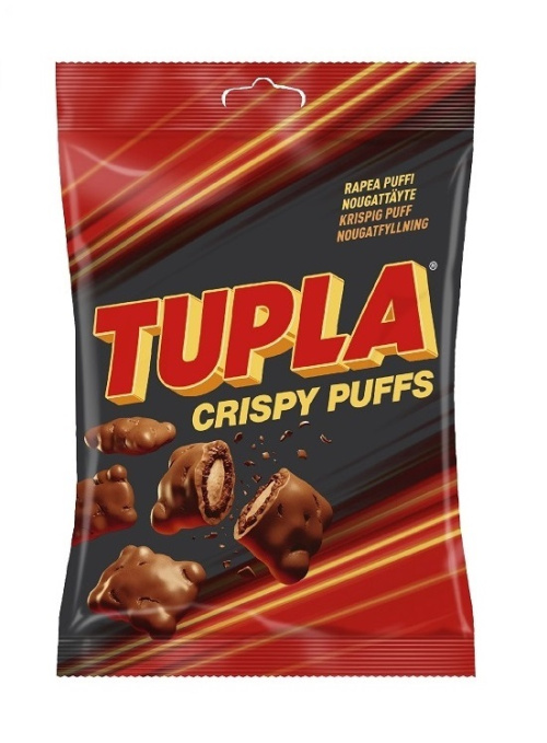 Tupla Crispy Puffs Xрустящие шоколадные конфеты 170гр.