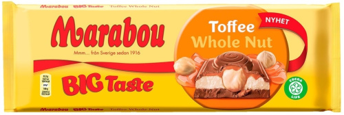 Marabou Ириска цельный орех 300 г