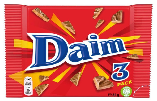 Marabou Daim Шоколад 3 штуки 84 г 