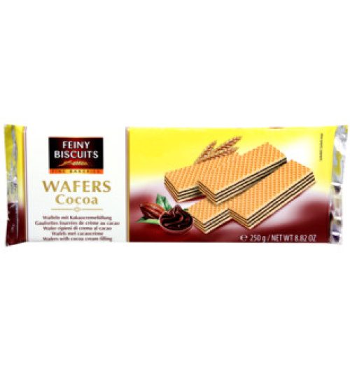 Feiny Biscuits Вафли с начинкой из какао 250 г