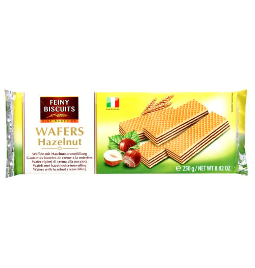 Feiny Biscuits Вафли с ореховой начинкой 250 г