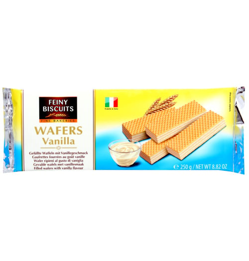 Feiny Biscuits Вафли с ванильной начинкой 250г