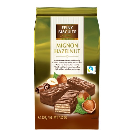 Mignon Вафли с ореховой начинкой 200г