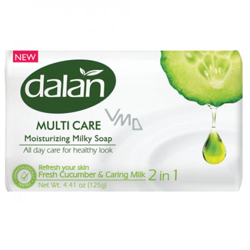 Dalan Multi Care Туалетное мыло огуречное 90г 